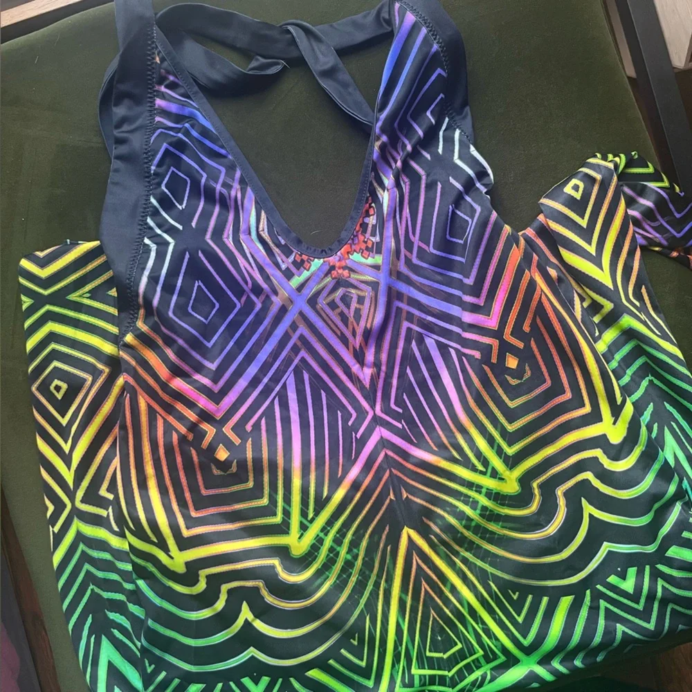 Sykadelic Dreams Jumpsuit, Sz XL, EUC - Picture 2 of 6